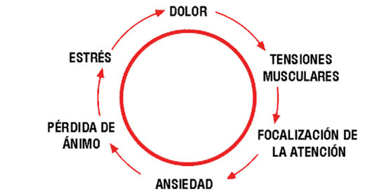 Diagrama del ciclo del dolor